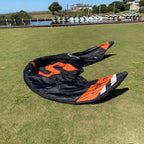 USED Slingshot UFO V3 Kite-8m-Black/Orange