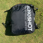 USED Slingshot UFO V3 Kite-8m-Black/Orange