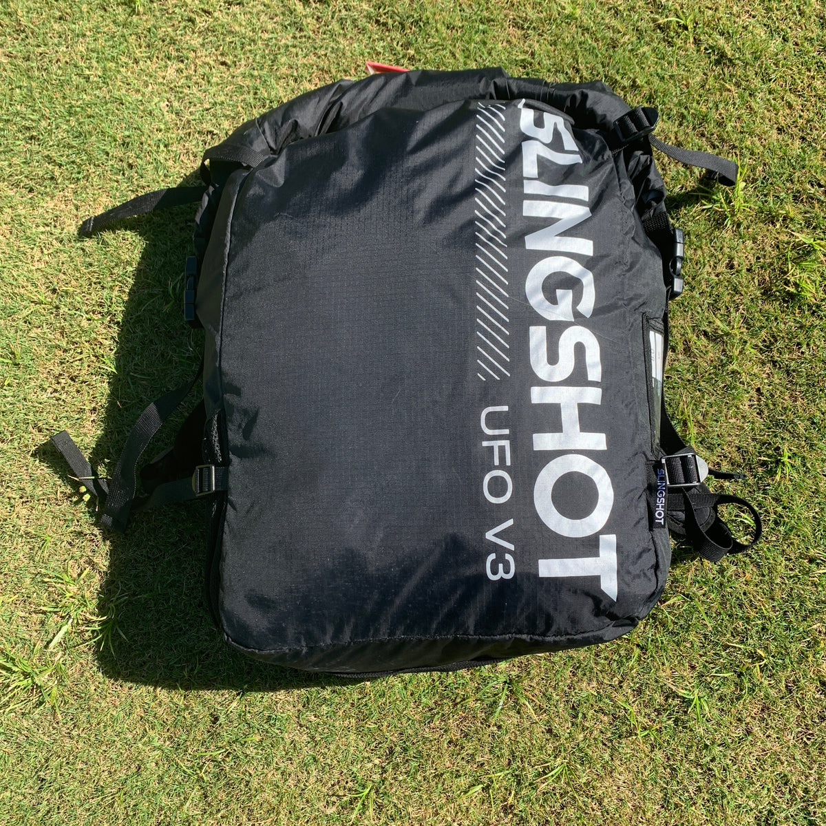 USED Slingshot UFO V3 Kite-8m-Black/Orange
