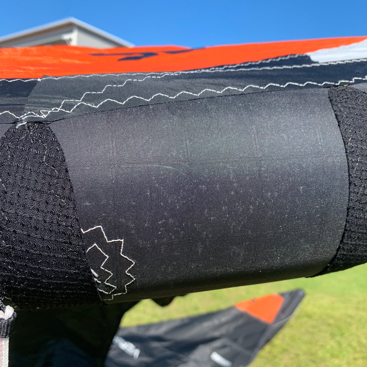USED Slingshot UFO V3 Kite-8m-Black/Orange