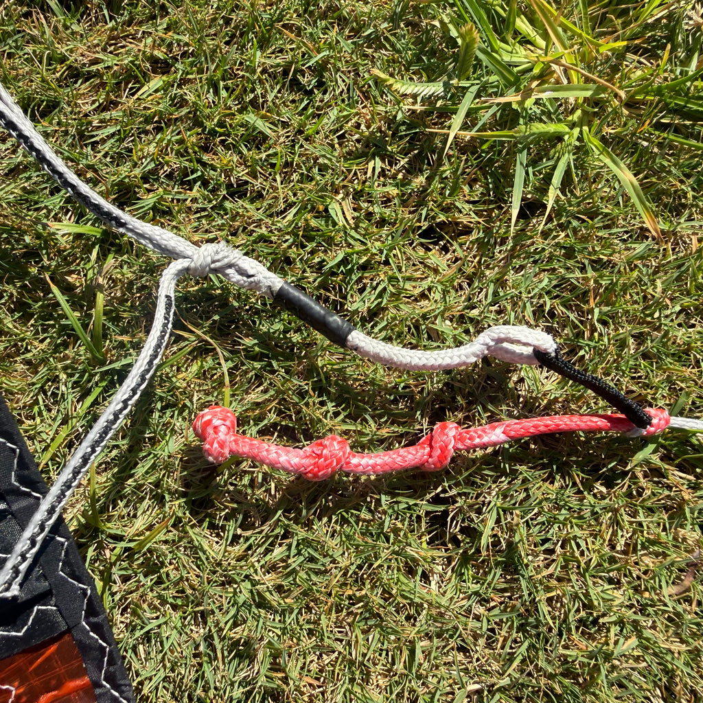 USED Slingshot UFO V3 Kite-6m-Black/Orange