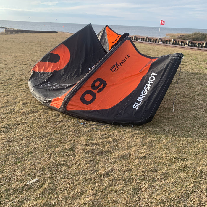 USED Slingshot RPX V2 Kite-9m-Black