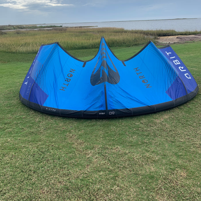 USED 2024 North Orbit Kite-9m-Pacific Blue