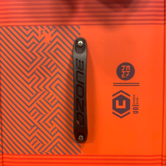 USED Ozone Code V4 Kiteboard-Red-144cm w/Straps