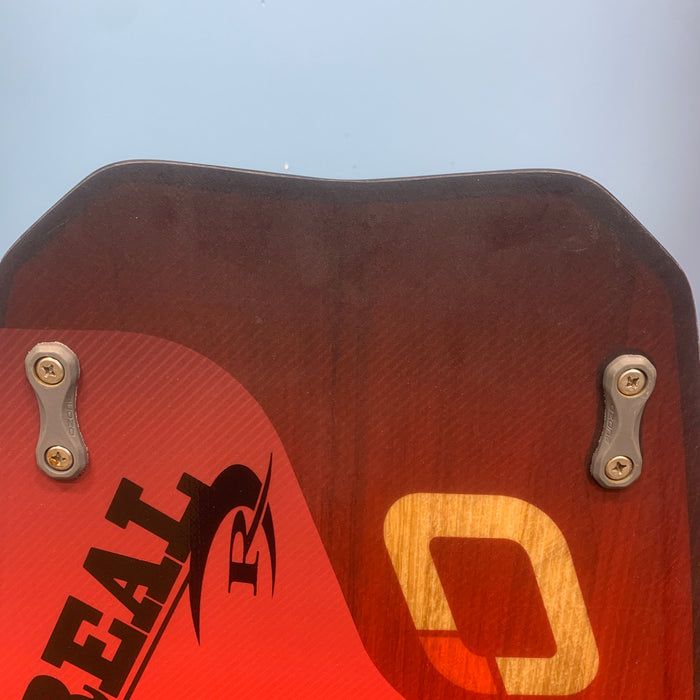 USED Ozone Code V4 Kiteboard-Red-144cm w/Straps