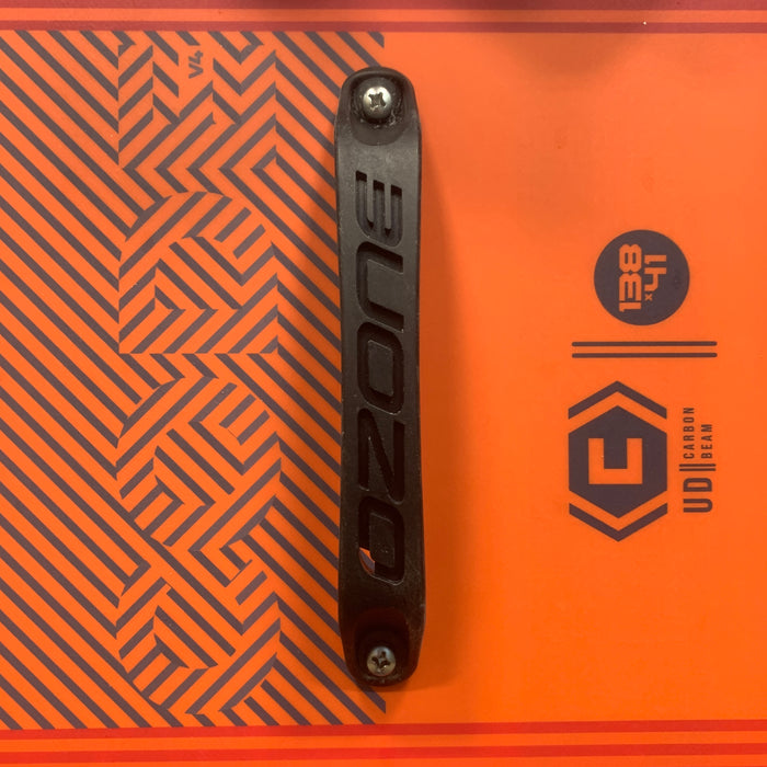 USED Ozone Code V4 Kiteboard-Red-138cm w/Straps