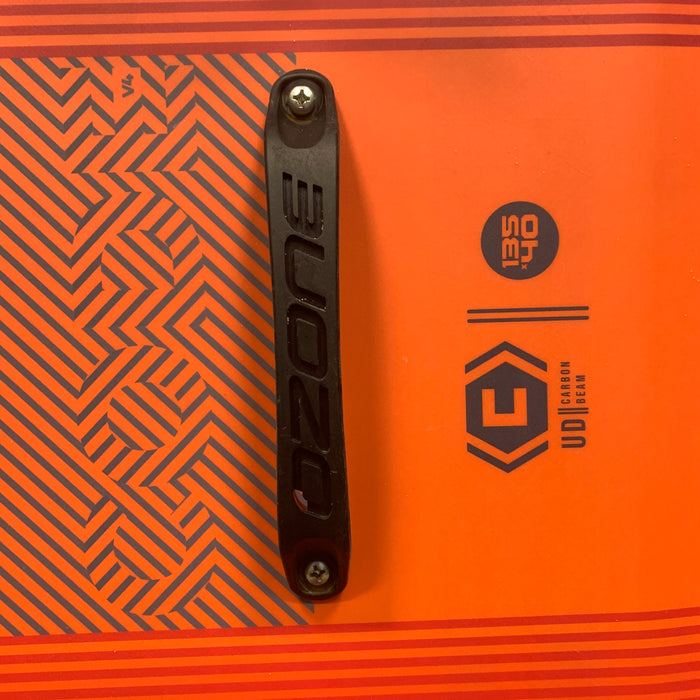 USED Ozone Code V4 Kiteboard-Red-135cm w/Straps