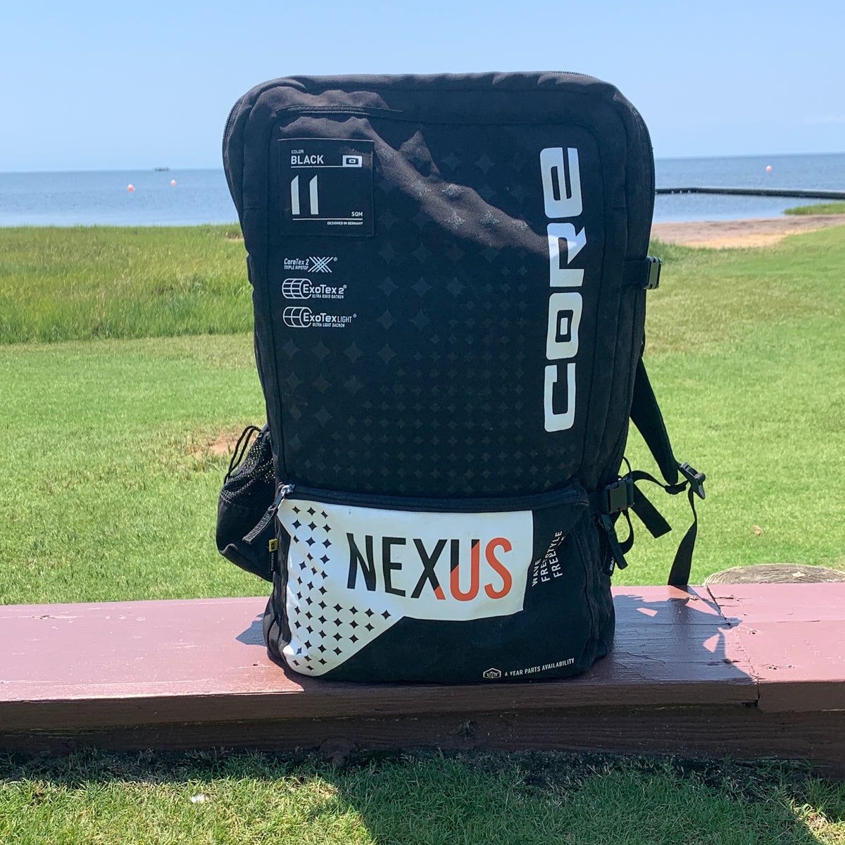 USED Core Nexus 4 Kite-Black-11m
