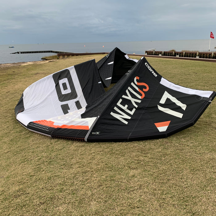 USED Core Nexus 4 Kite-Black-17m Lightwind