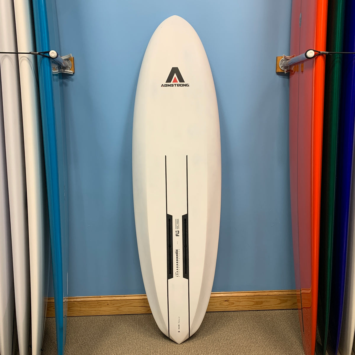 【新品・未使用品】1/f SPACE igt用 BRASS BOARD S USED Armstrong Midlength FG Foilboard-6'5