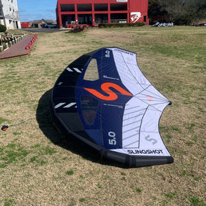 USED Slingshot SlingWing V5 Wing-Blue-5m— Alternate View