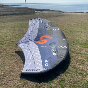 USED Slingshot SlingWing V5 Wing-Blue-4m