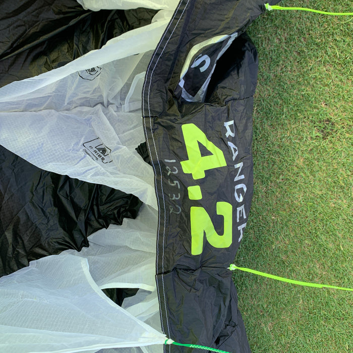 USED North Ranger Parawing Wing-Lime-4.2m