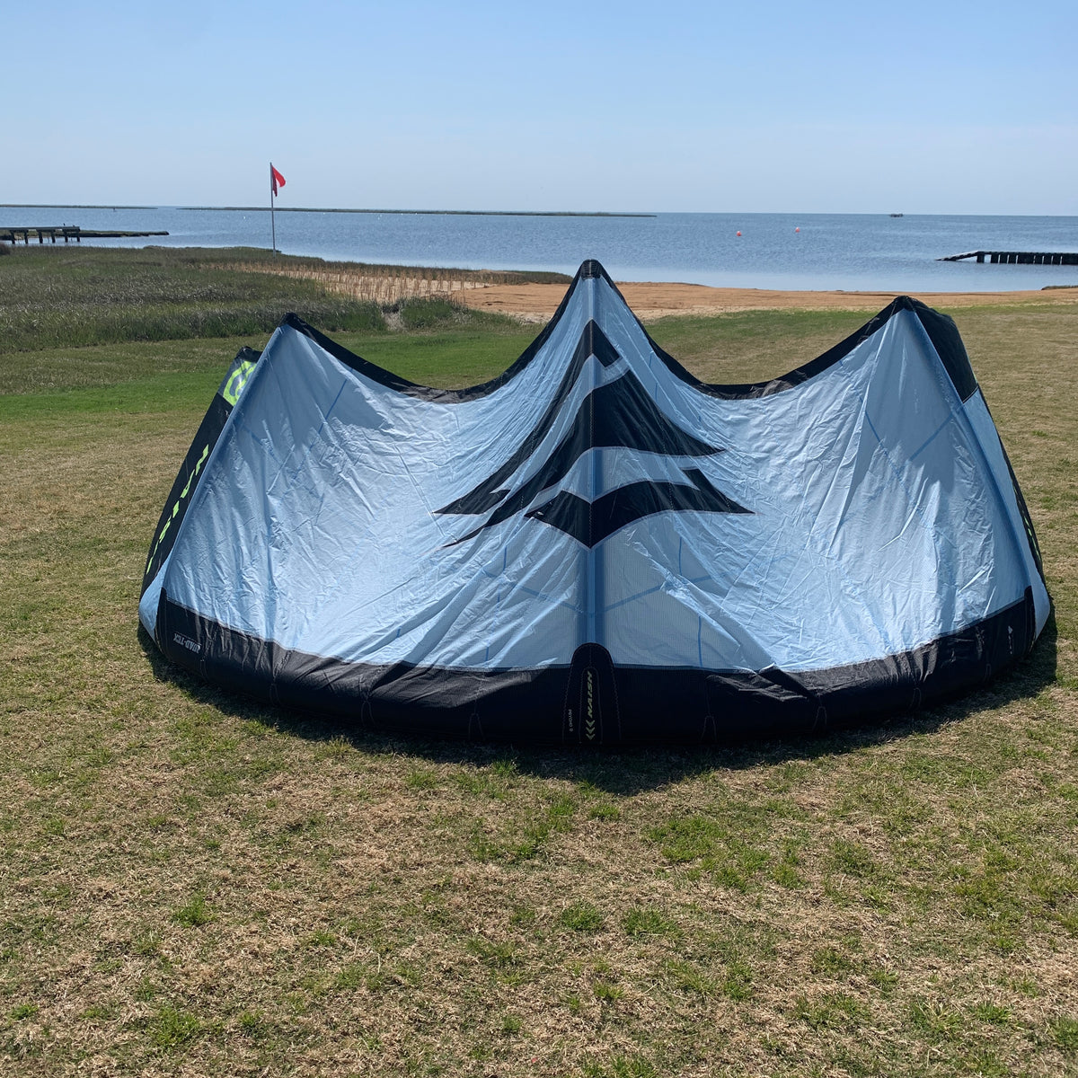 USED 2025 Naish Psycho Kite-9m-Slate/Black