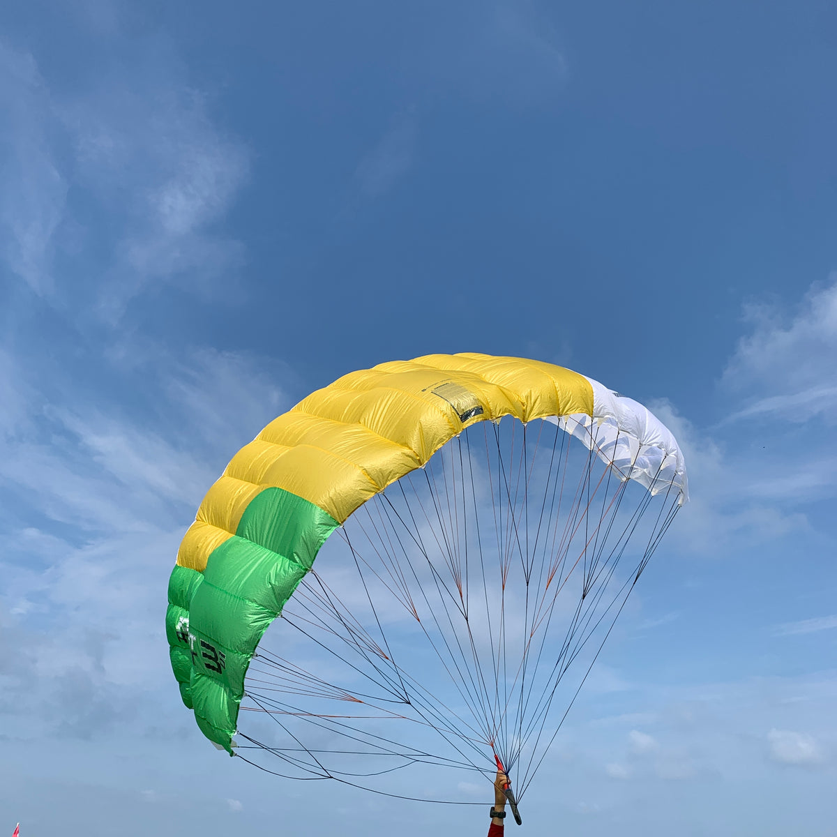 USED Ozone Pocket Rocket Parawing-Yellow/Green-3.6m