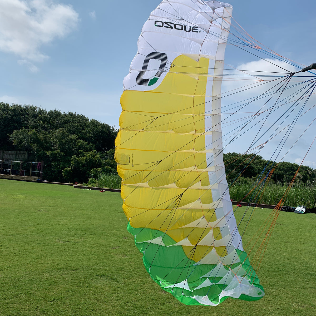 USED Ozone Pocket Rocket Parawing-Yellow/Green-3.6m