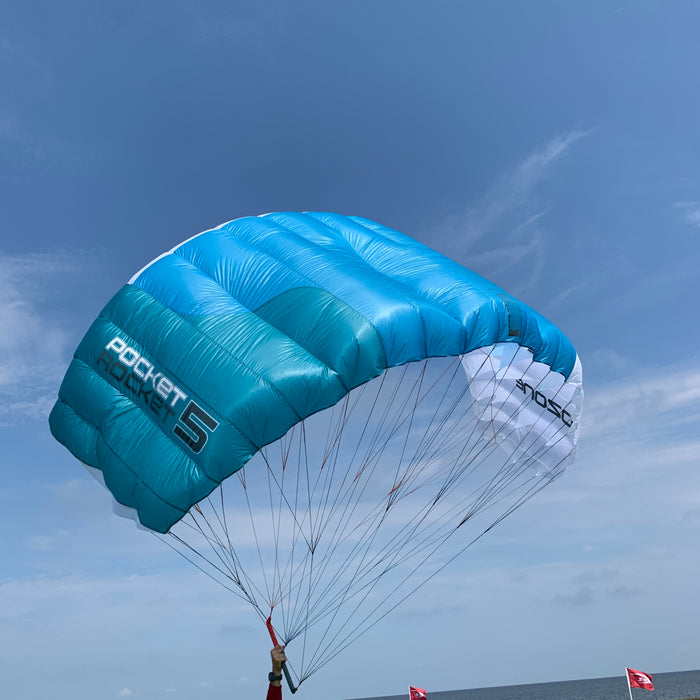 USED Ozone Pocket Rocket Parawing-Blue/Green-5m