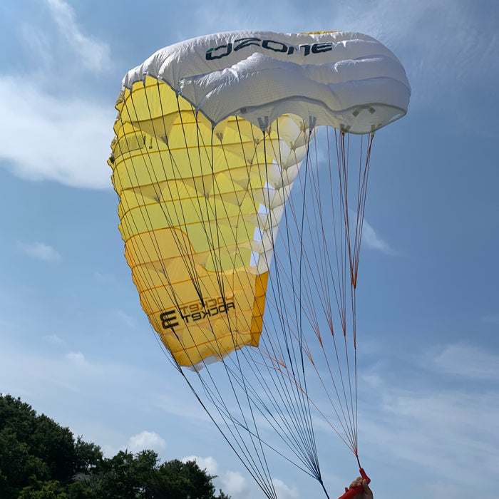 USED Ozone Pocket Rocket Parawing-Yellow/Gold-3m