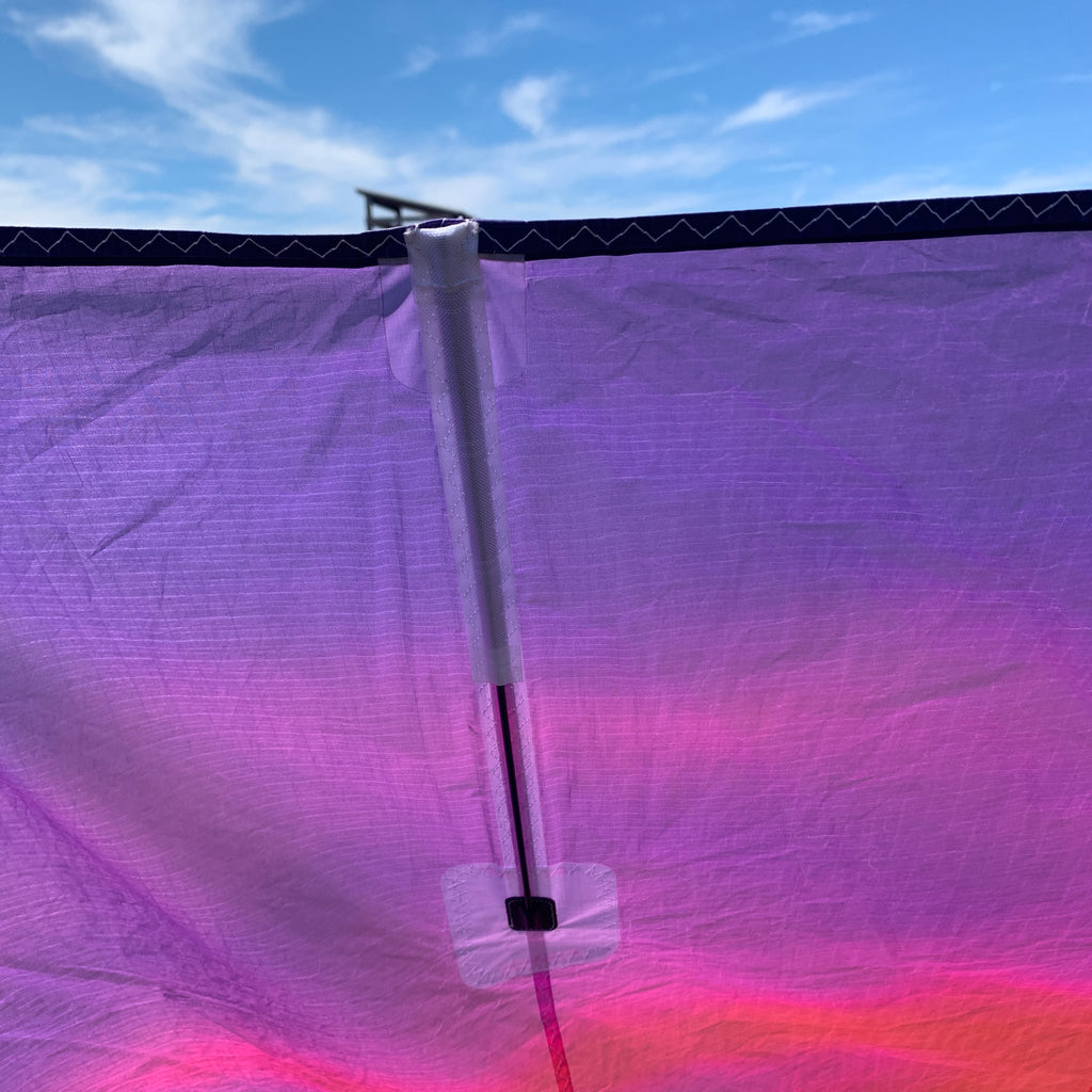 USED F-One Trigger V2 Brainchild Kite-Heatmap-8m