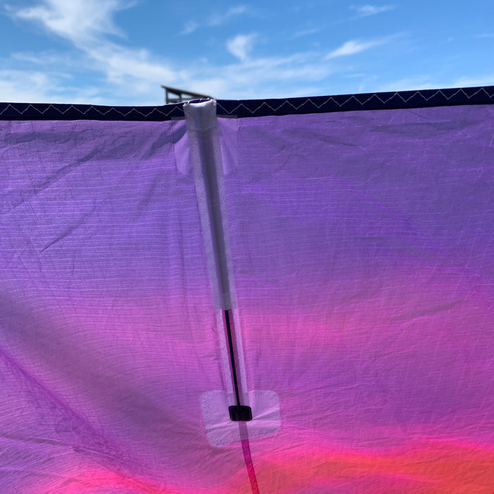 USED F-One Trigger V2 Brainchild Kite-Heatmap-8m