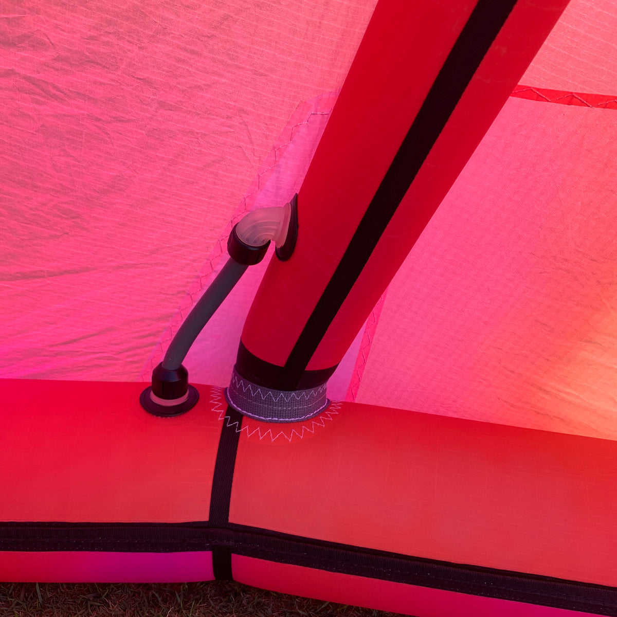 USED F-One Trigger V2 Brainchild Kite-Heatmap-8m
