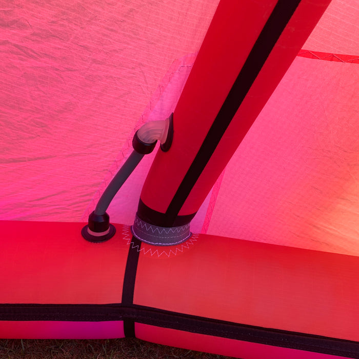 USED F-One Trigger V2 Brainchild Kite-Heatmap-8m