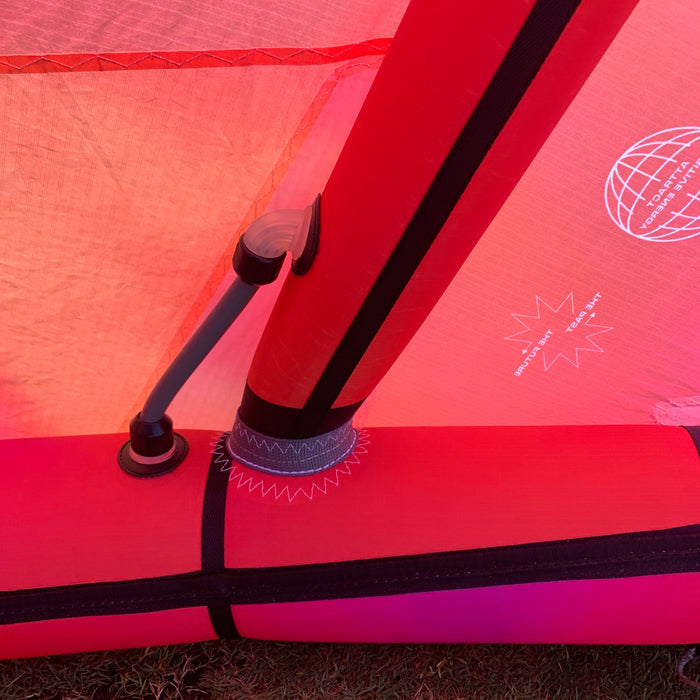 USED F-One Trigger V2 Brainchild Kite-Heatmap-8m