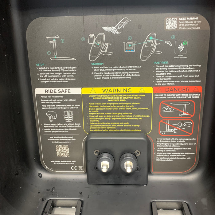 USED LiftX Efoil Complete Package-4'8"
