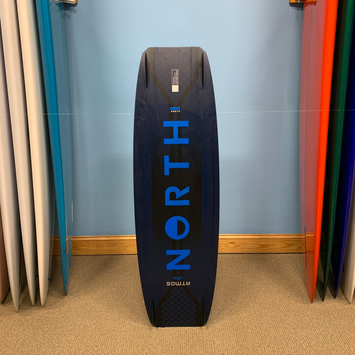 USED 2026 North Atmos Ultra Kiteboard w/Straps-Indigo-136cm