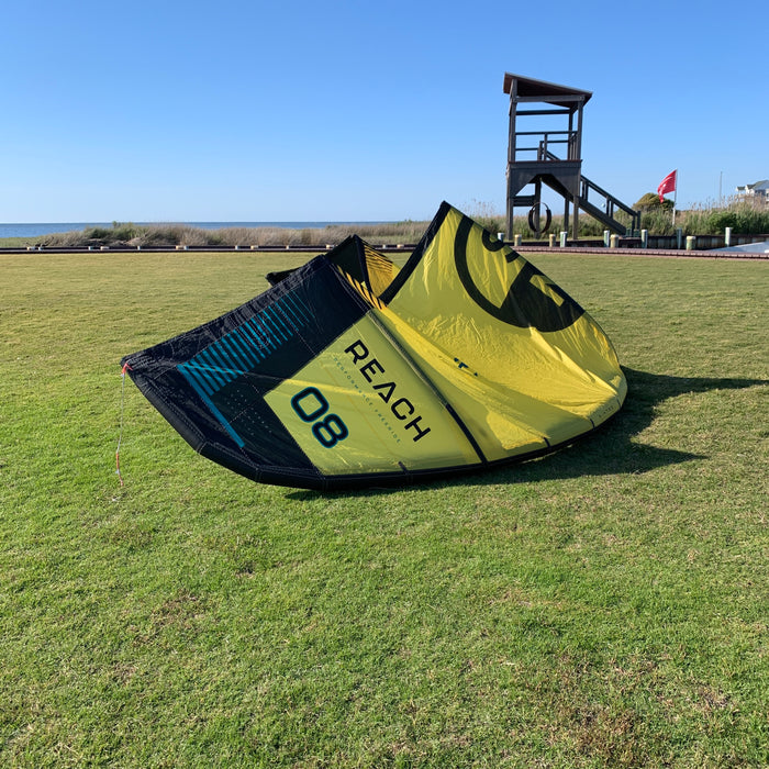 USED 2024 North Reach Kite-8m-Sunset Yellow