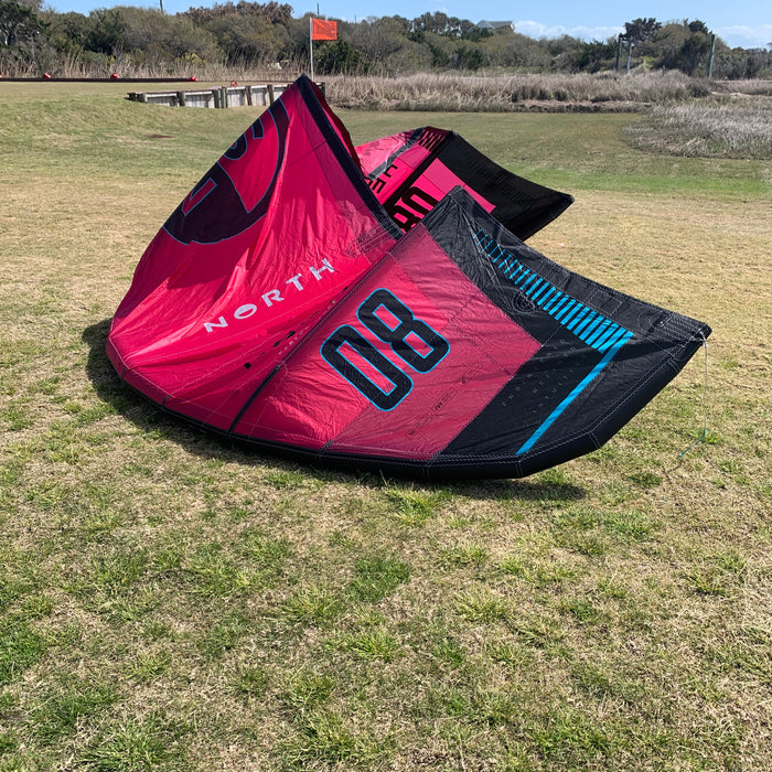 USED 2025 North Reach Kite-Rubine Red-8m