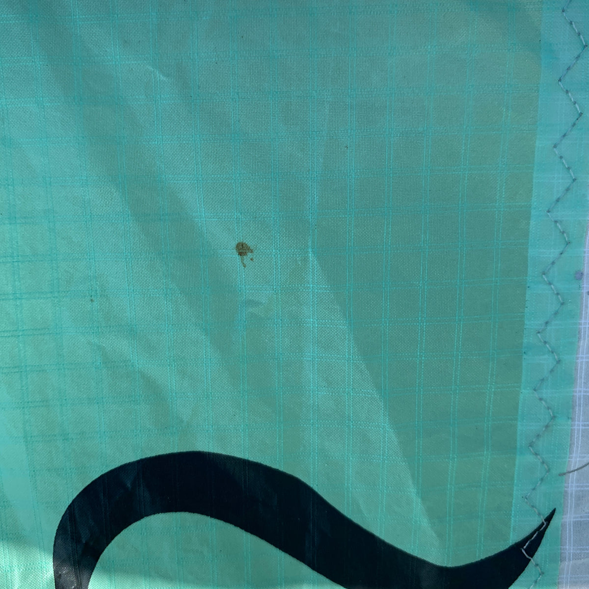 USED F-One Addikt TEC Kite-Black/Mint-8m