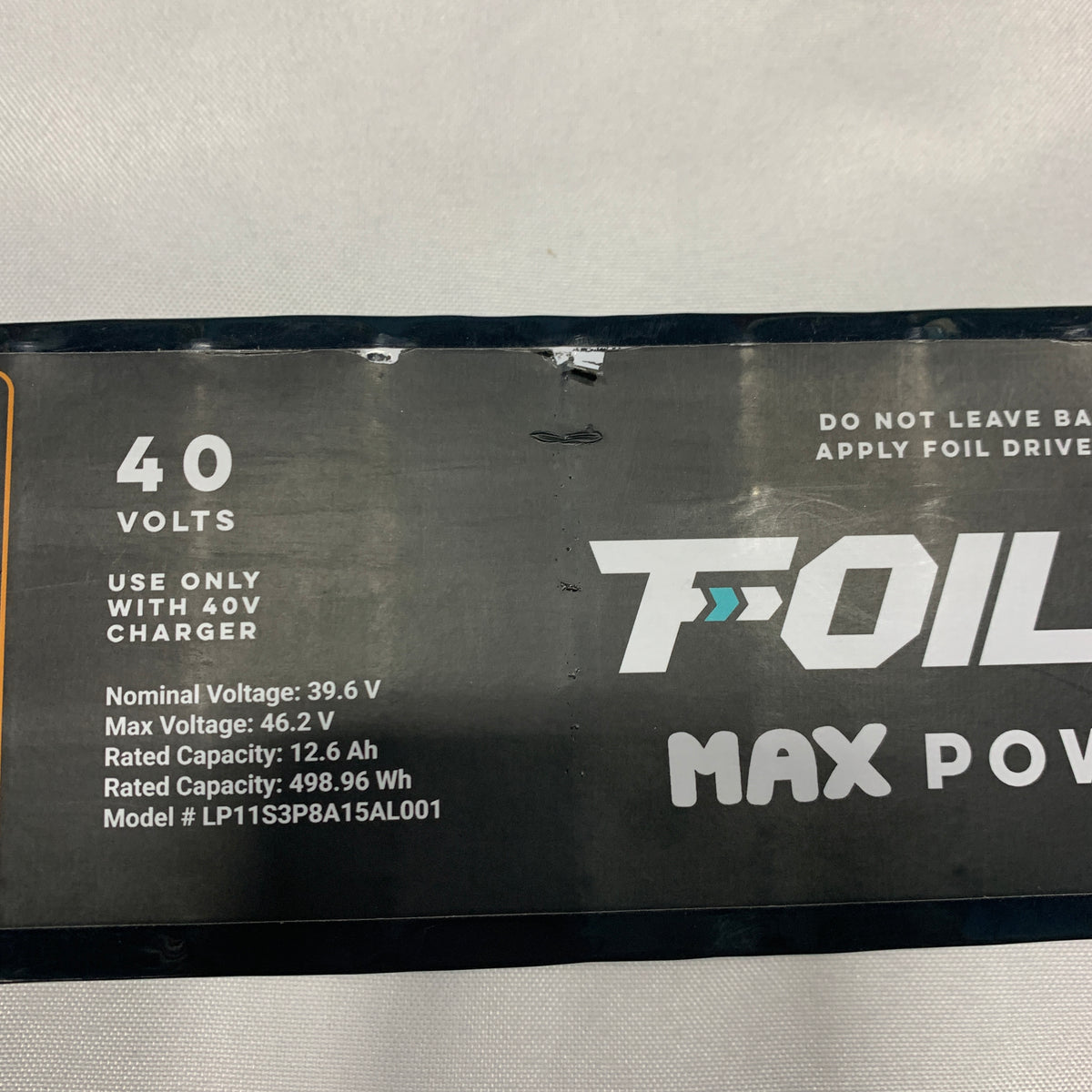 USED Foil Drive MAX Battery- MAX Power