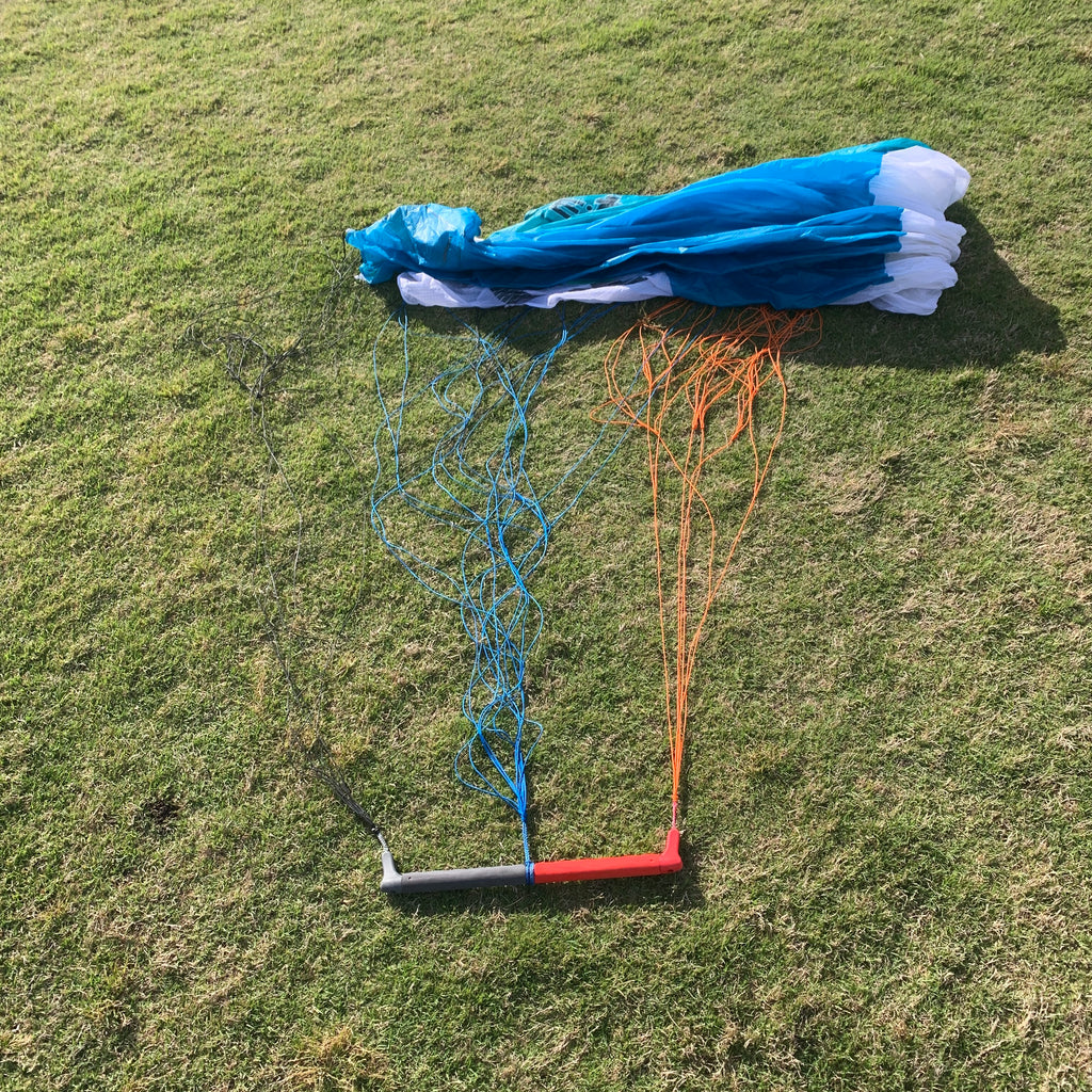 USED Ozone Pocket Rocket Parawing-Blue/Green-4.3m