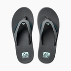 REEF Fanning Sandal-Gunmetal/Ocean