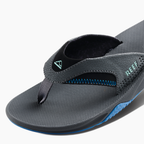 REEF Fanning Sandal-Gunmetal/Ocean