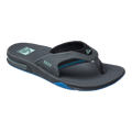 REEF Fanning Sandal-Gunmetal/Ocean