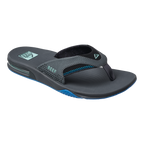REEF Fanning Sandal-Gunmetal/Ocean