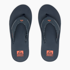 REEF Fanning Sandal-Navy/Orange Tropic
