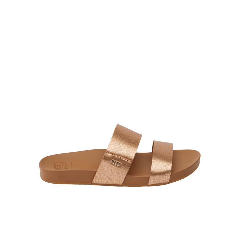 REEF Cushion Vista Sandal-Copper/Tan
