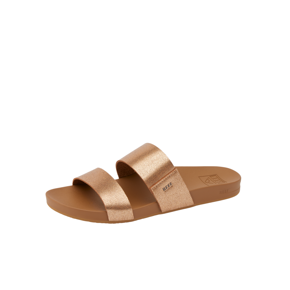 REEF Cushion Vista Sandal-Copper/Tan
