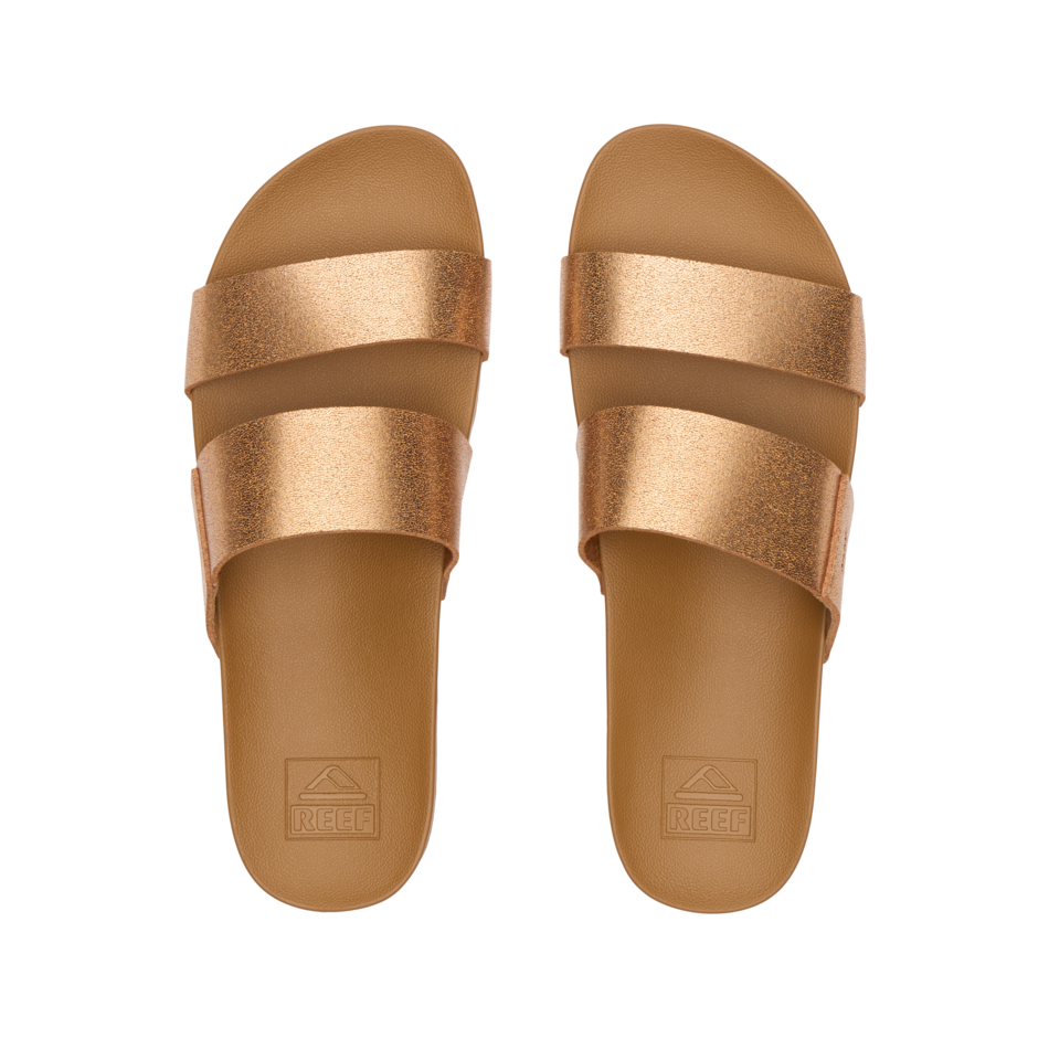 REEF Cushion Vista Sandal-Copper/Tan