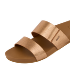 REEF Cushion Vista Sandal-Copper/Tan