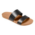 REEF Cushion Vista Sandal-Black/Natural