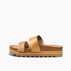 REEF Cushion Vista Hi Sandal-Natural Braid