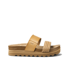 REEF Cushion Vista Hi Sandal-Natural Braid