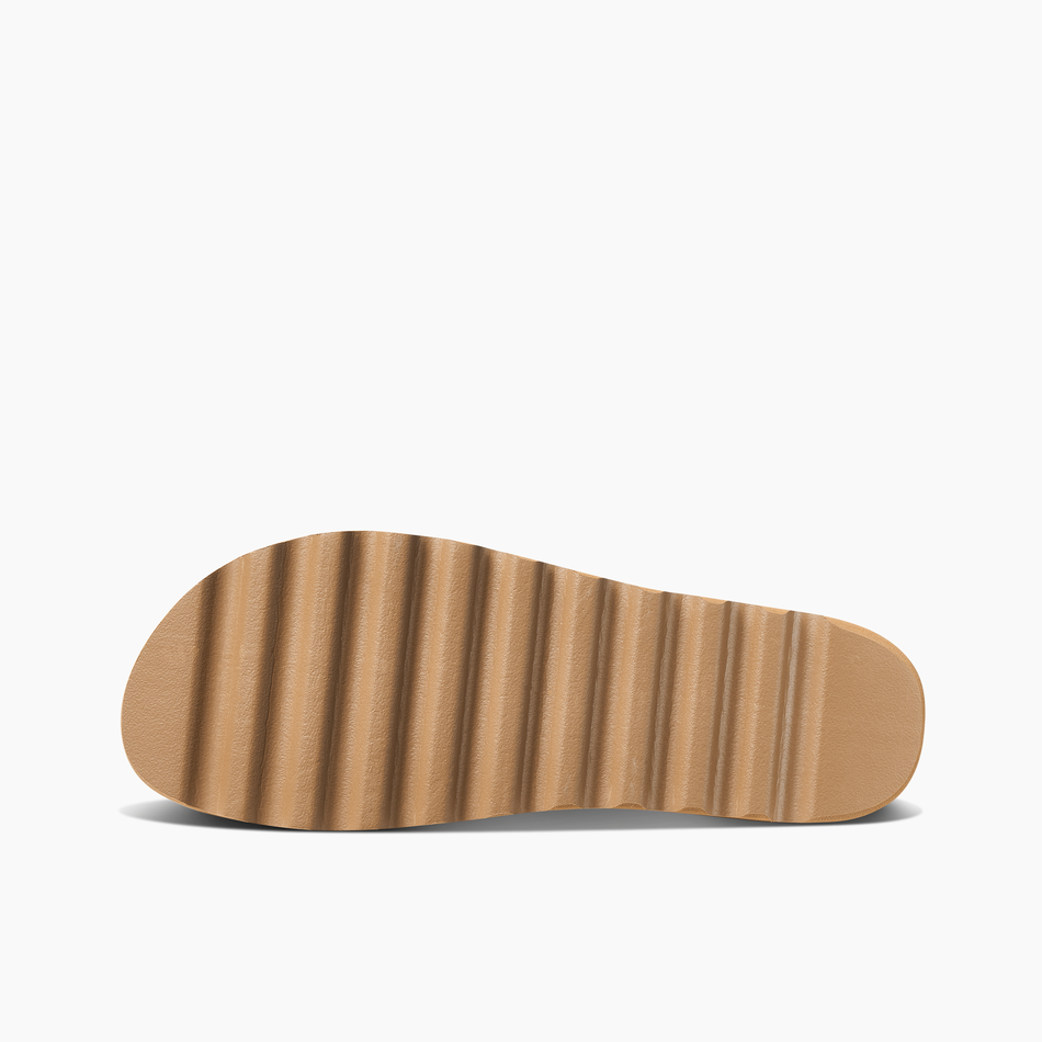 REEF Cushion Vista Hi Sandal-Natural Braid