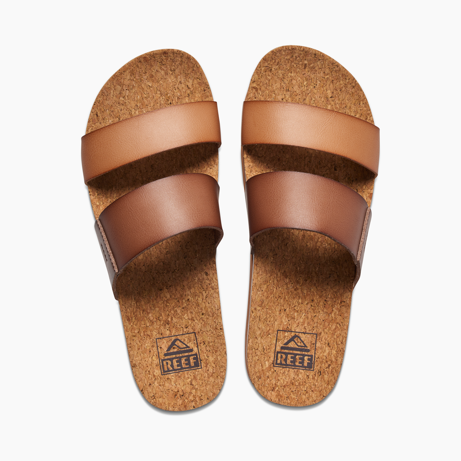 REEF Cushion Vista Hi Sandal-Espresso Duo