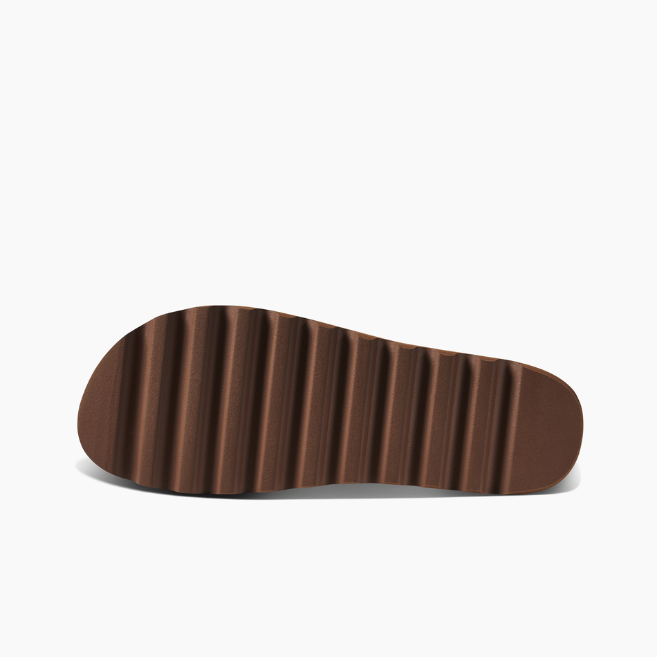 REEF Cushion Vista Hi Sandal-Espresso Duo