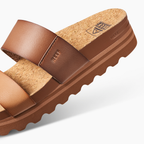 REEF Cushion Vista Hi Sandal-Espresso Duo